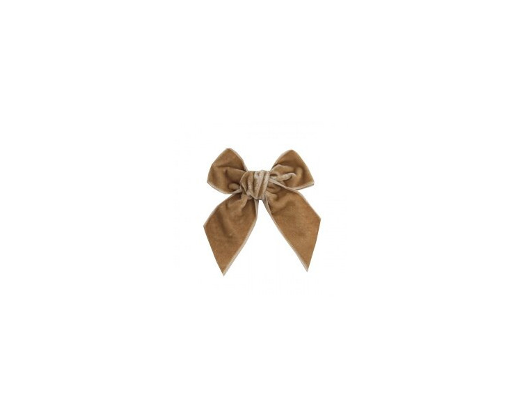 GRAND NOEUD pince crocodile - CAMEL GRAND NOEUD pince crocodile - CAMEL