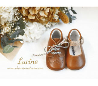 Chaussons bébé SOUPLES Mini-Arthur