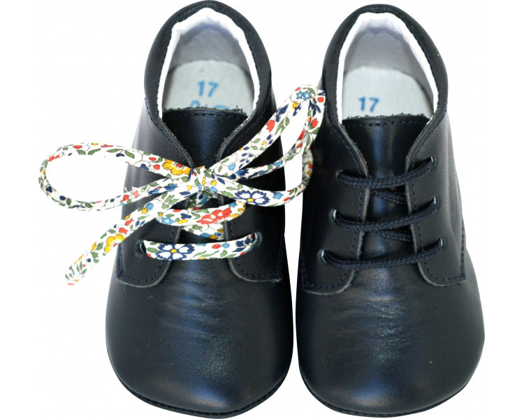 Mini-Arthur antidérapants - CUIR MARINE Mini-Arthur antidérapants - CUIR MARINE