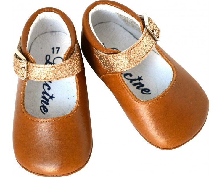 Chaussons bébé SOUPLES Mini-Alice
