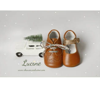 Chaussons bébé SOUPLES Mini-Alice