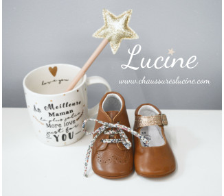 Chaussons bébé SOUPLES Mini-Alice