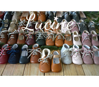 Chaussons bébé souples Mini-Arthur fur