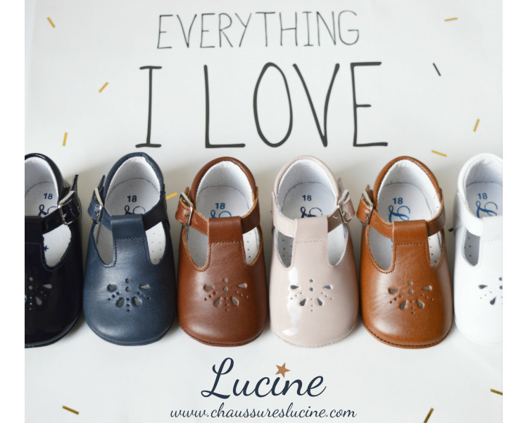 Chaussons Souples Bébé Laine Cuir Faits Main - Pantoufles Enfant Adulte Antidérapantes 0-6 Mois à EU 44
