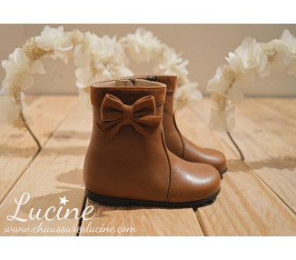 Bottines Boots Héloïse - cuir CAMEL