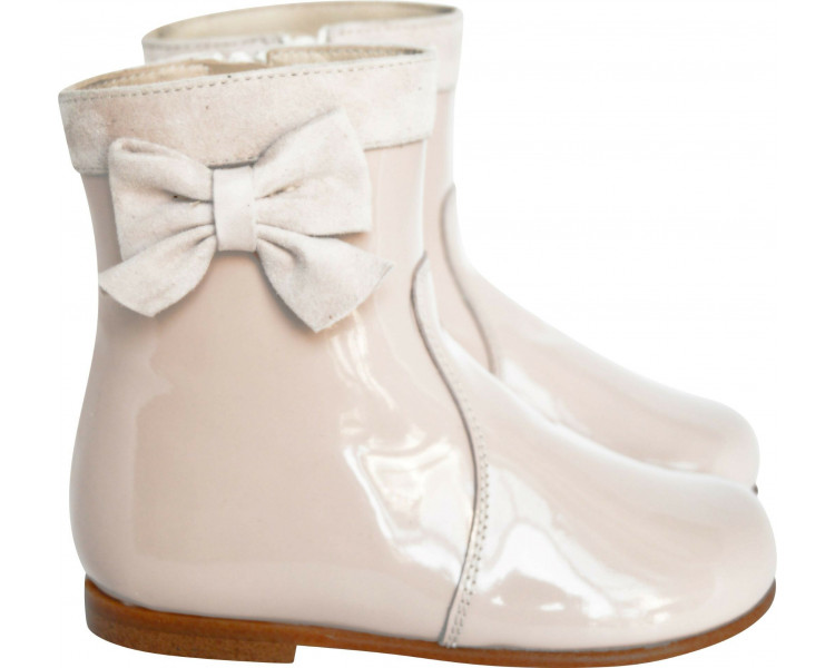 Bottines Boots Héloïse - vernis ROSE NUDE Bottines Boots Héloïse - vernis ROSE NUDE