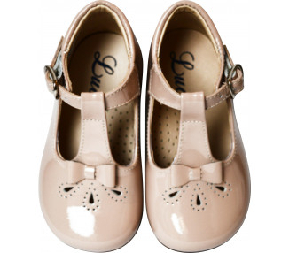 Chaussures Bottillons Salomés Zélie - vernis ROSE nude