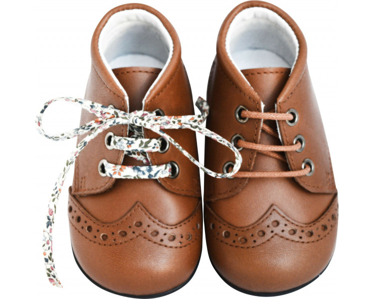 Chaussures Bottillons SOUPLES Azylis Bout golf - cuir CAMEL Chaussures Bottillons SOUPLES Azylis Bout golf - cuir CAMEL