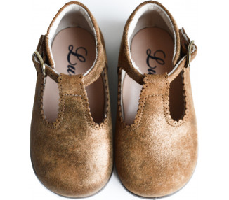 Chaussures Salomé bébés doublées cuir
