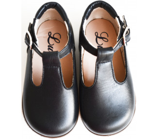 Chaussures Salomé mixtes en cuir souple