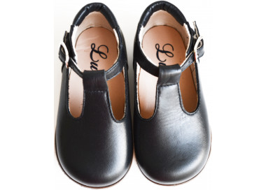 Chaussures Salomé mixtes en cuir souple