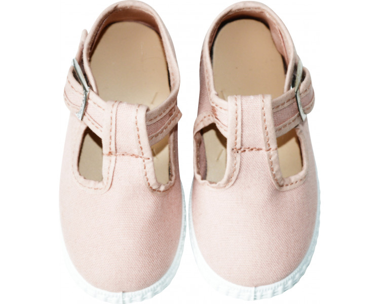 Chaussures Sandales en TOILES Salomé BEBE - ROSE nude saumon