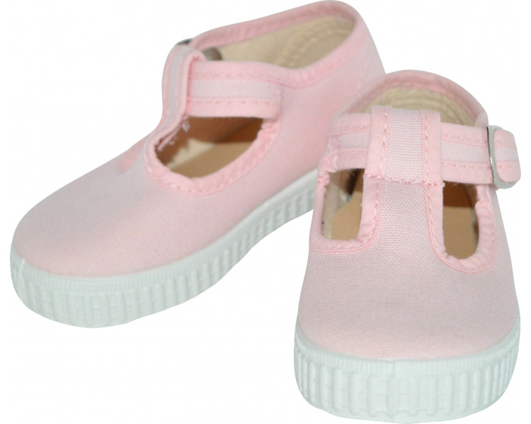 Chaussures Sandales en TOILES Salomé BEBE - ROSE pâle