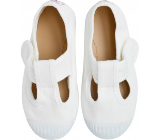 Chaussures Sandales en TOILES Salomé enfant - BLANC