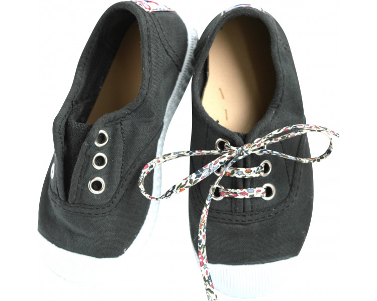 GRIS Foncé -Toiles à lacets et élastiques GRIS Foncé -Toiles à lacets et élastiques