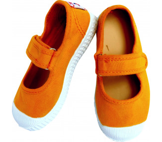 JAUNE OCRE -Babies velcro