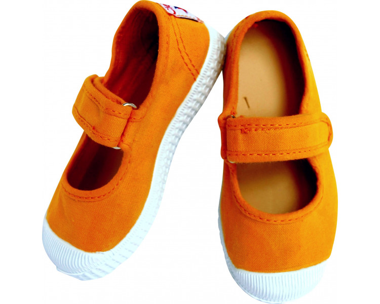 JAUNE OCRE -Babies velcro