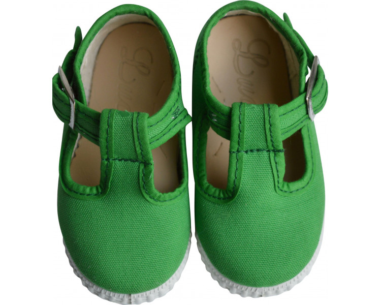 Chaussures Sandales en TOILES Salomé BEBE - VERT pomme