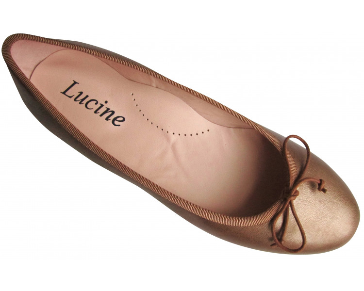 Ballerinest36 en cuir BRONZE Ballerinest36 en cuir BRONZE
