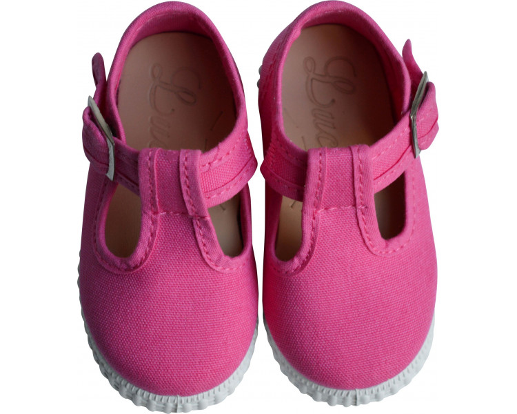 Chaussures Sandales en TOILES Salomé BEBE - ROSE FUSCHIA