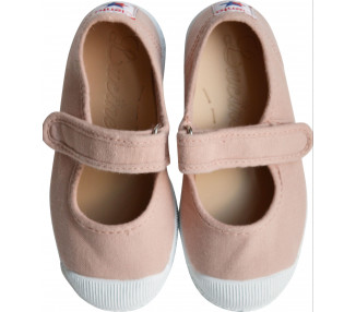 Chaussures en toiles ballerines Babies SCRATCH - ROSE nude