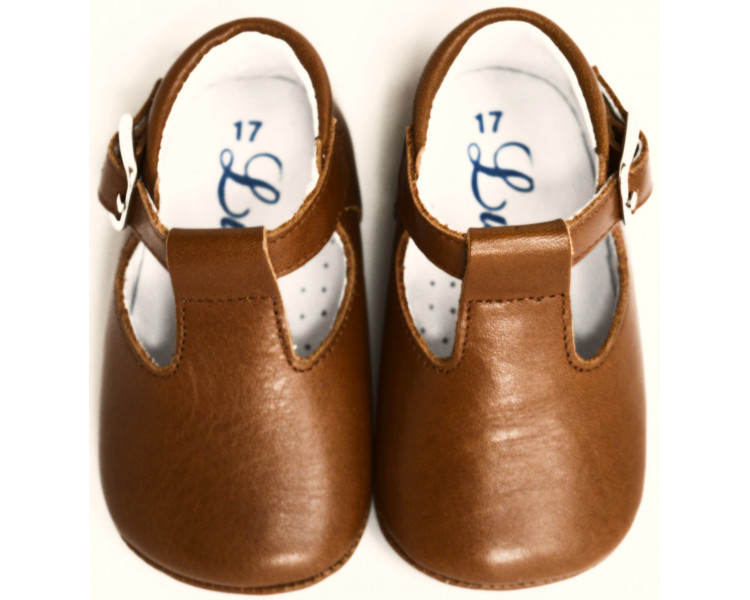 Mini-Axel antidérapants - CUIR COGNAC Mini-Axel antidérapants - CUIR COGNAC