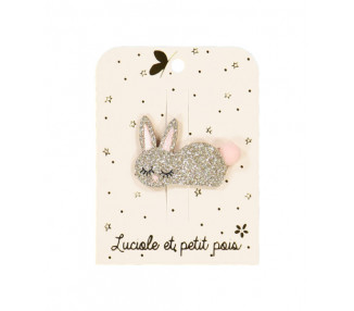 Barrette lapin – Doré