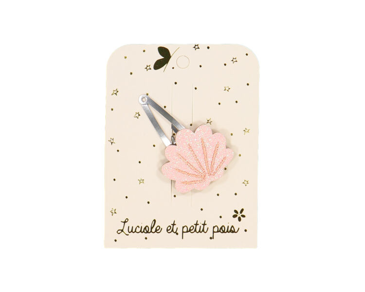 Barrette Coquillage – Rose