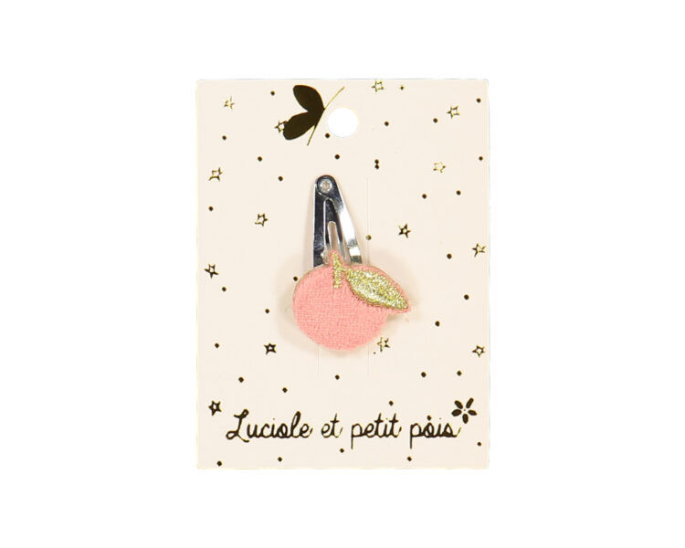 Barrette Mini - Pomme rose Barrette Mini - Pomme rose