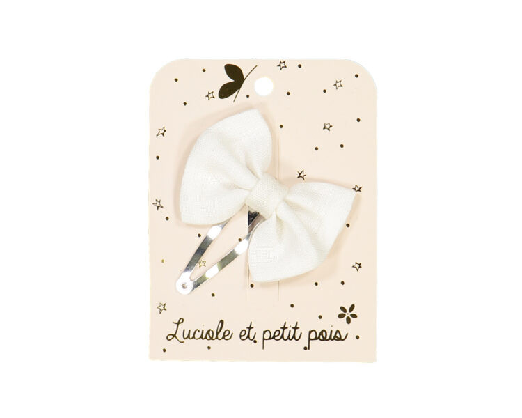 Noeud Ruban - Lin Blanc Noeud Ruban - Lin Blanc