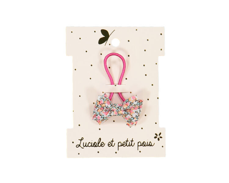 Elastique noeud - Liberty Pepper corail Elastique noeud - Liberty Pepper corail