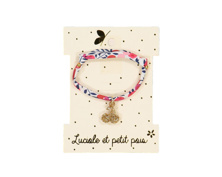 Bracelet – Liberty Wiltshire rouge