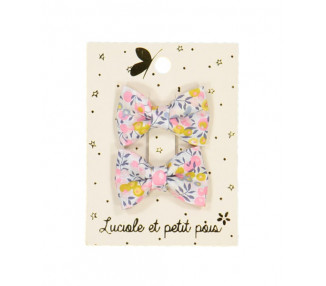 Barrettes Mini Papillon - Wiltshire bud aurore