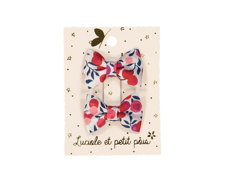 Barrettes Mini Papillon -Liberty Wiltshire Barrettes Mini Papillon -Liberty Wiltshire