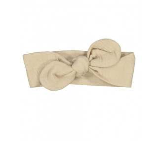 Bandeau mini - double gaze beige