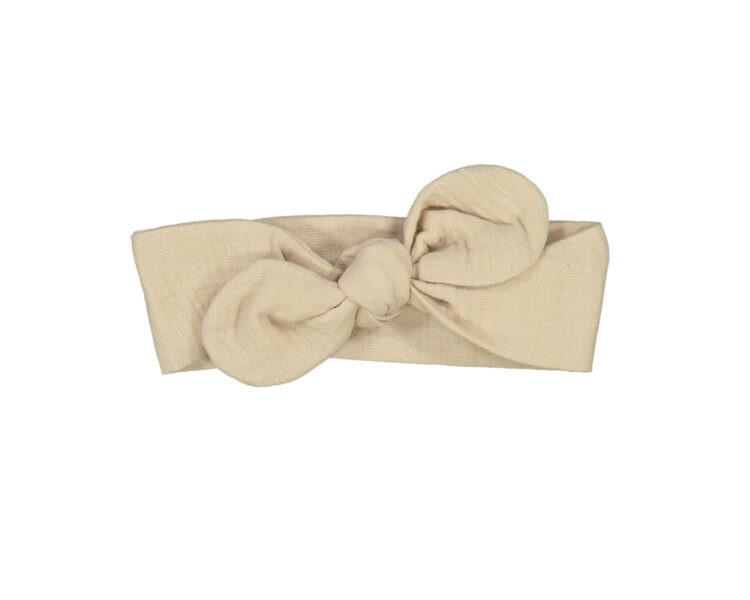 Bandeau mini - double gaze beige