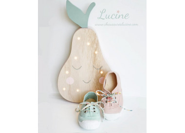Tennis baskets pour bébé, enfant et adultes en coton bio et caoutchouc naturel