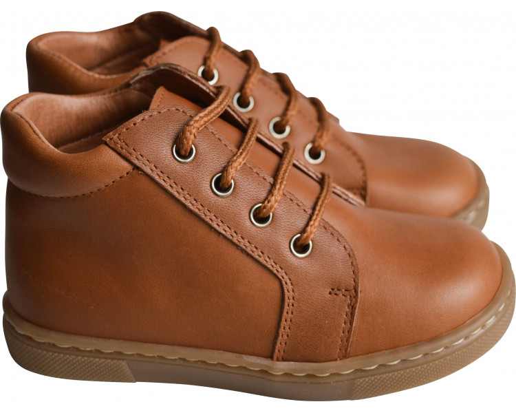 Achille souples LACETS t23 à 37 - cuir CAMEL Achille souples LACETS t23 à 37 - cuir CAMEL