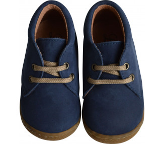 Chaussures Bottillons Lucien lacets - nubuck BLEU NAVY