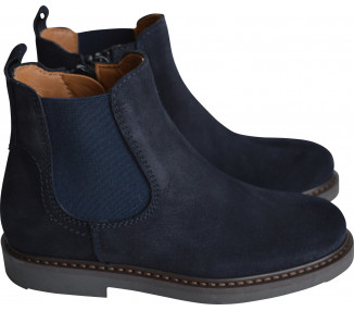 Bottines bleu hotsell marine cuir