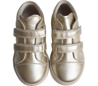 Chaussures sneakers montantes Manu SCRATCH - cuir OR doux