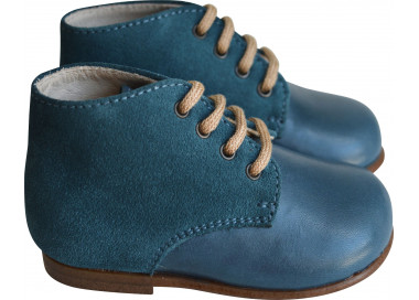 Chaussures pour bébé et enfant en cuir et nubuck confortable