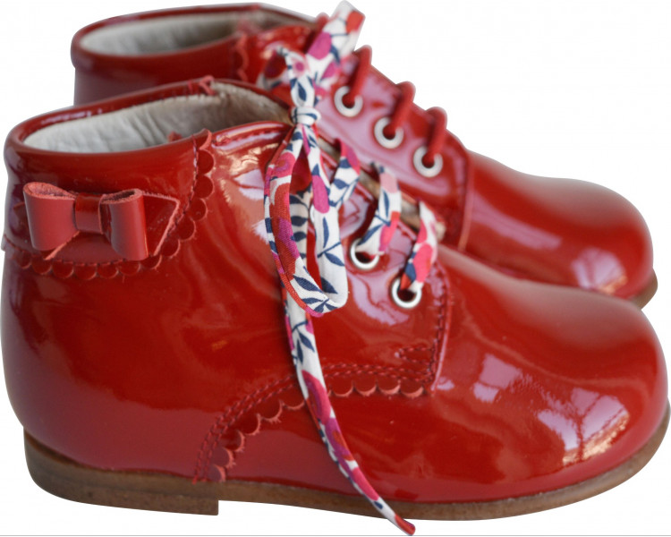 Chaussures Bottillons Victoire - vernis ROUGE