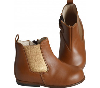 BOOTS SOUPLES - CAMEL/OR
