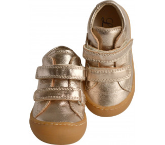 Chaussures bébé SCRATCH SOUPLES Max - cuir OR doux