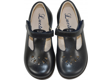 Alma VELCRO RESISTANTES - cuir MARINE