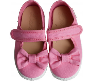 Babies velcro - NOEUD Rose