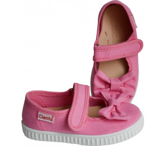 Babies velcro - NOEUD Rose