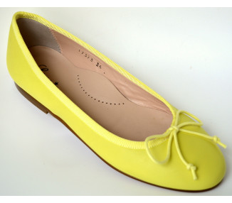 Ballerines - CUIR JAUNE