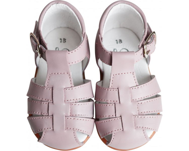 Nu-pieds SOUPLES - Azylis adaptées 1ers pas et après - vieux ROSE / violine Nu-pieds SOUPLES - Azylis adaptées 1ers pas et après - vieux ROSE / violine